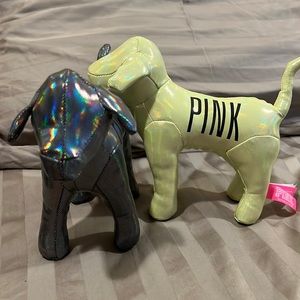 VS PINK METALLIC MINI DOGS